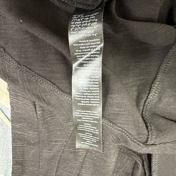 Avenue Tank Fit and Flare Top Solid Black Sleeveless Womens Plus Size 20 Career - Picture 7 of 7